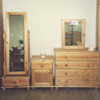CHEVAL MIRROR 99
BEDSIDE UNIT 96 
FOUR HIGH CHEST FROM 126